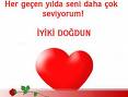 HER GEÇEN YILDA SENİ DAHA ÇOK SEVİYORUM!  İYİKİ DOĞDUN