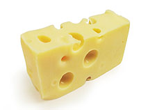 piece of cheese