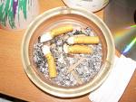 used ashtray