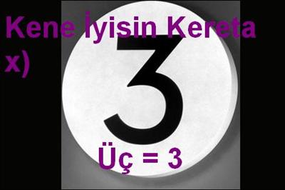 üç Aldın