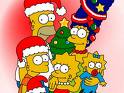 yılbaşı kartpostalı (simpson)