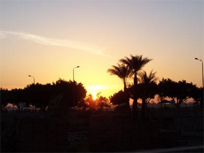 Amanecer egipcio