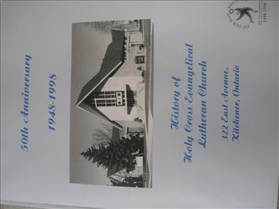 50th Anniversay YearBook for Holy Cross Lutheran (LCC)!!