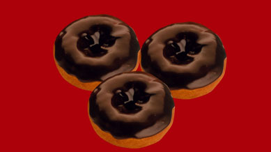 Çikolatalı Donut 