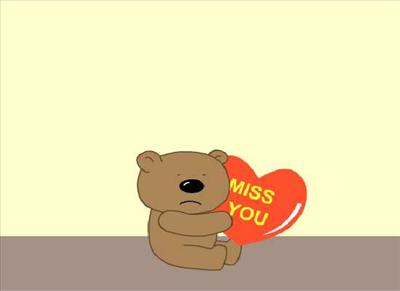 I miss you (bear)