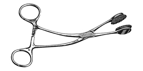 Tongue Seizing Forceps