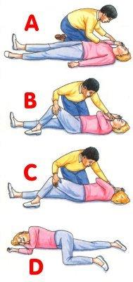 Put some one in the recovery position