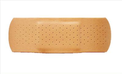 Put on bandaid
