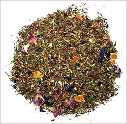 Cup of Green Rooibos Strawberry Peach