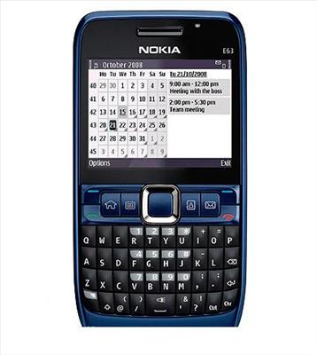 nokia e63 cep telefonu