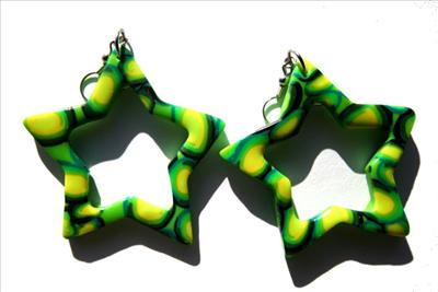 Star earrings