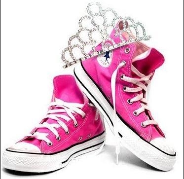 pink converse