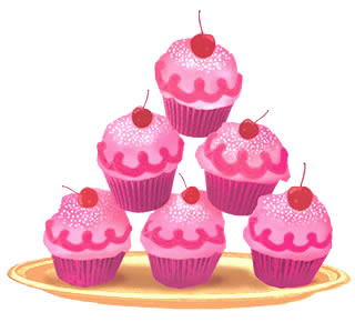 pink cupcakes