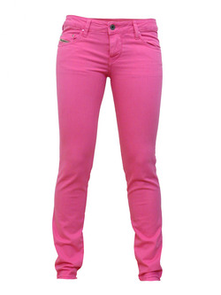 pink jeans