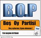 HİÇ BİR PARTİYE OY YOK