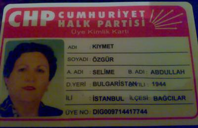 (CHP) CUMHURİYETİ HAKETMEYEN PARTİ