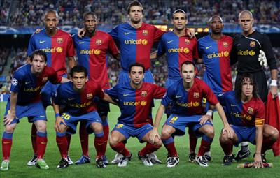 Dünyanın en iyi takımı BARCELONA'DIR.
