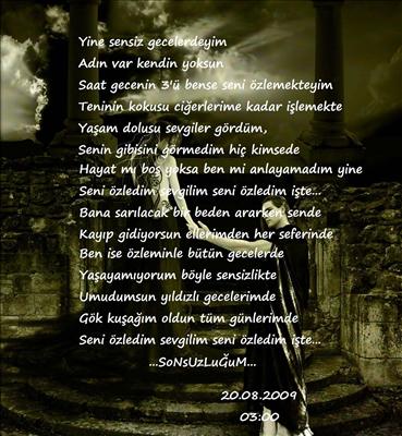 SeNi ÖzLeDiM sEvGiLiM sEnİ öZlEdİm İşTe...