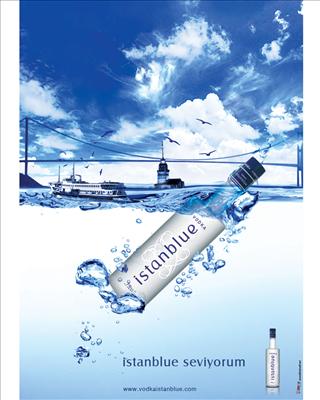 İstanblue vodka !!