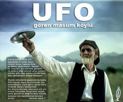 UFO gören masum köylü