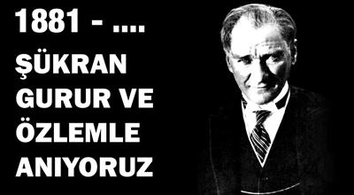 Yıl otuz sekiz on kasım perşembe,. Hatırdan çıkmayacak bir sonbahar. MUSTAFA KEMAL ATATÜRK (1881 - 1938). Sarsılıyor, İstanbul yedi tepe ...