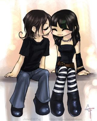 Tu l'aime beaucoup mais lui is t'aime comme un ami