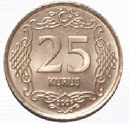 0.25 kuruş mu?
