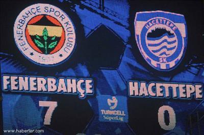 Hacettepeyi 7-0 yenmişti.