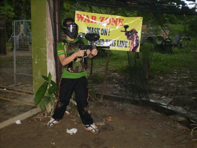 Paintball kt Melawati...(kos tggung sendiri)