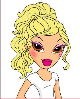 Mini bir etek normal bluz
