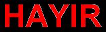 Hayır