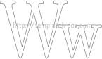 V-w