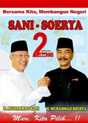 Tidak, Saya hanya mendukung Pasangan ini.