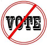 Vote No..- GOLPUT Yes..