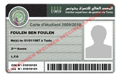 Carte ISG 2010