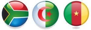 L'Afrique du Sud qui est a domicile, l'Algérie, le Cameroun d'Eto'o !