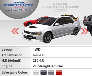 MITSUBISHI LANCER EVOLUTION 9