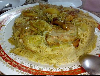 مئلوبة   لحمة 