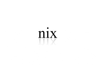Nix besonderes
