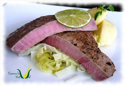 Atún a los sabores de yucatan