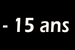 Moins de 15 ans